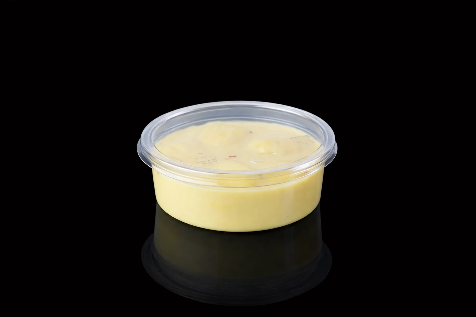 120 dia 250 ML PET CONT filled