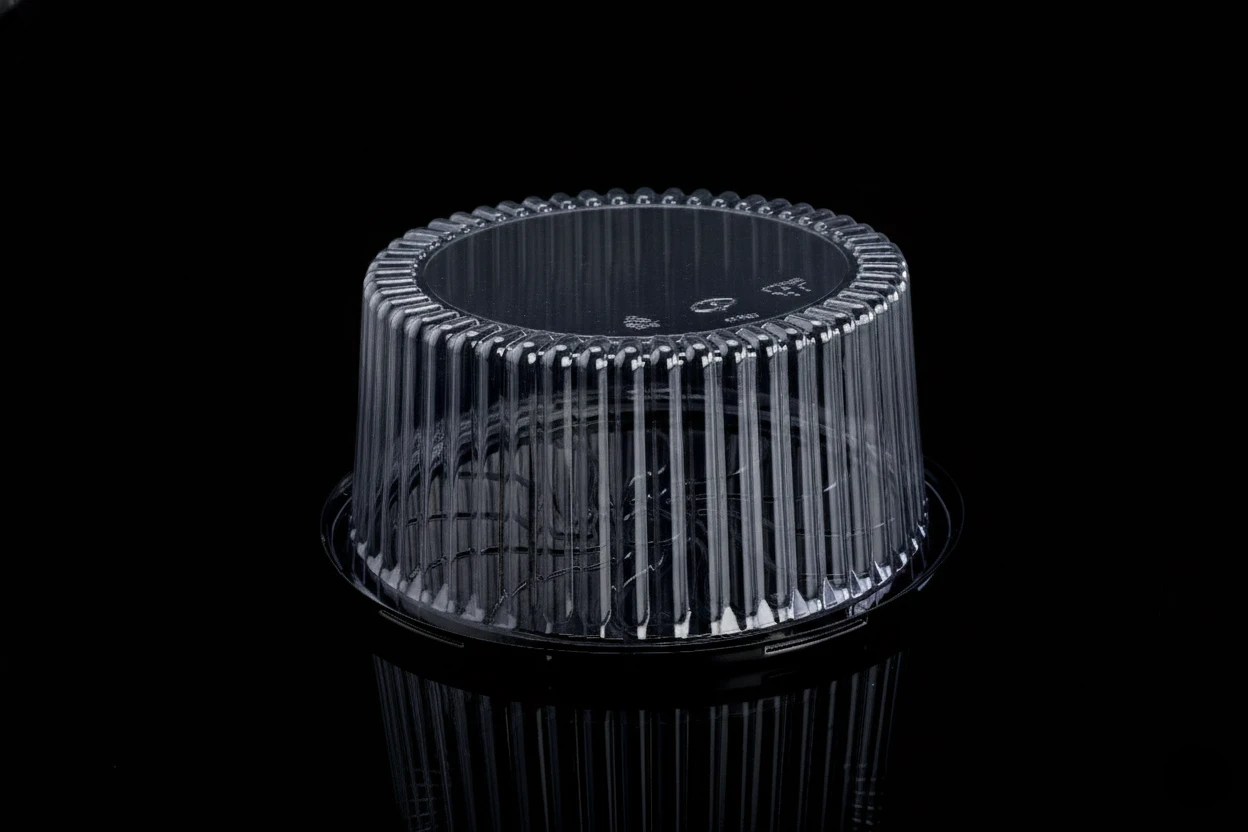 220 DIA CAKE BOX 102 - H w Black Base