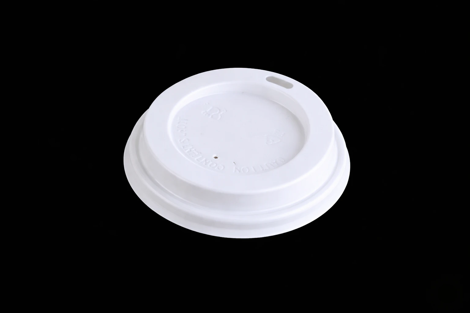 HIPS sipper lid 12oz