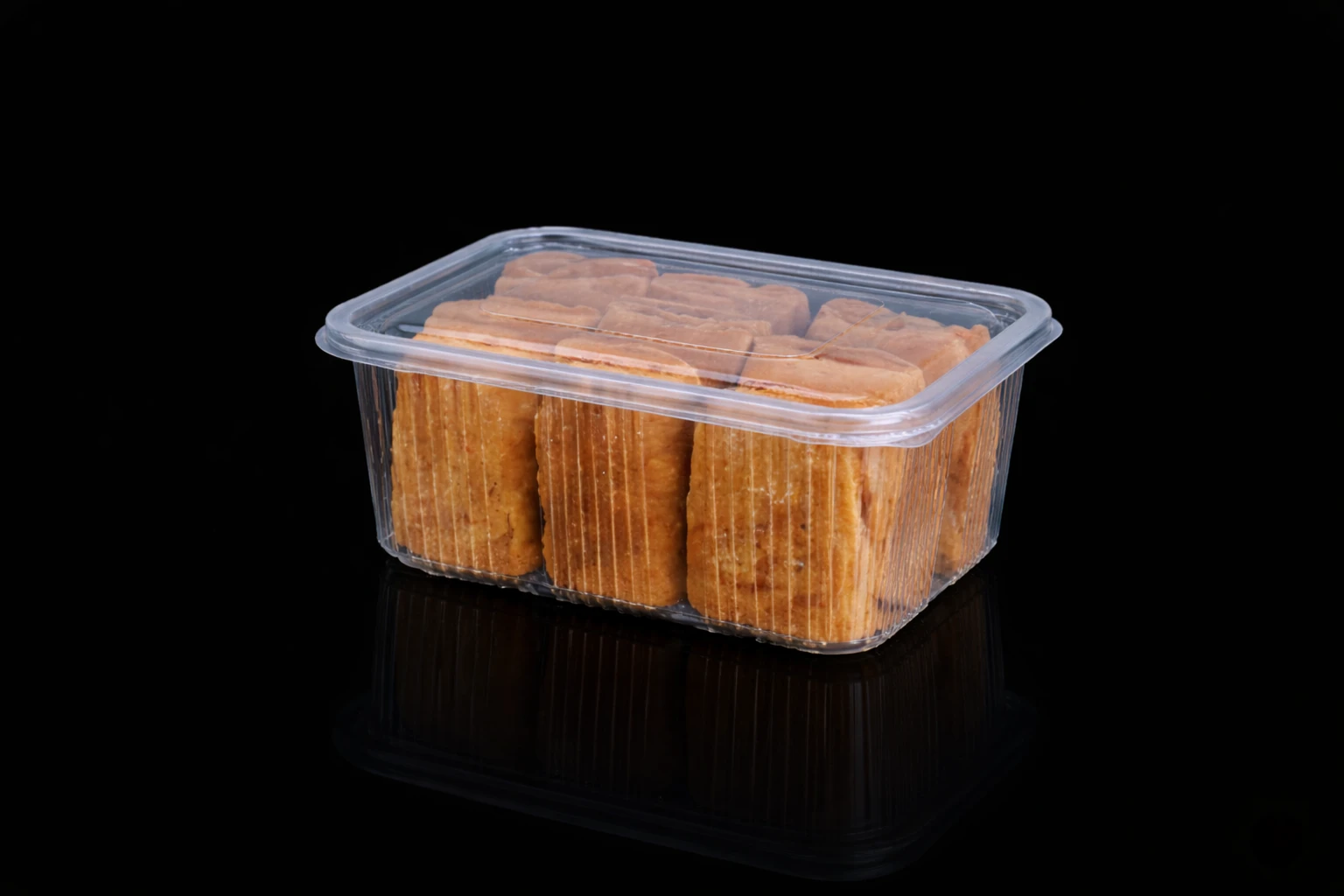 Hinged Box 1000ml filled