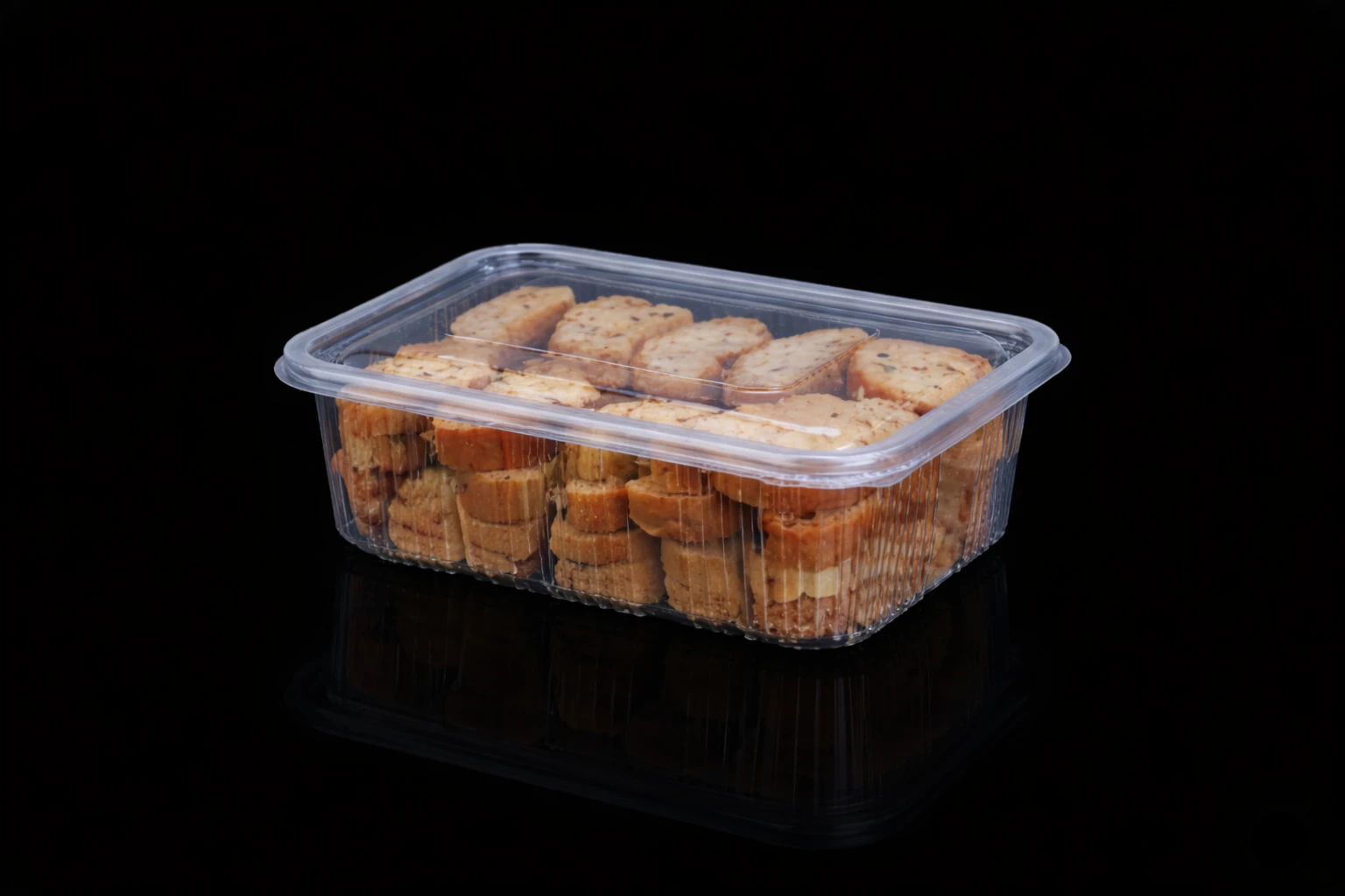 Hinged Box 750ml filled