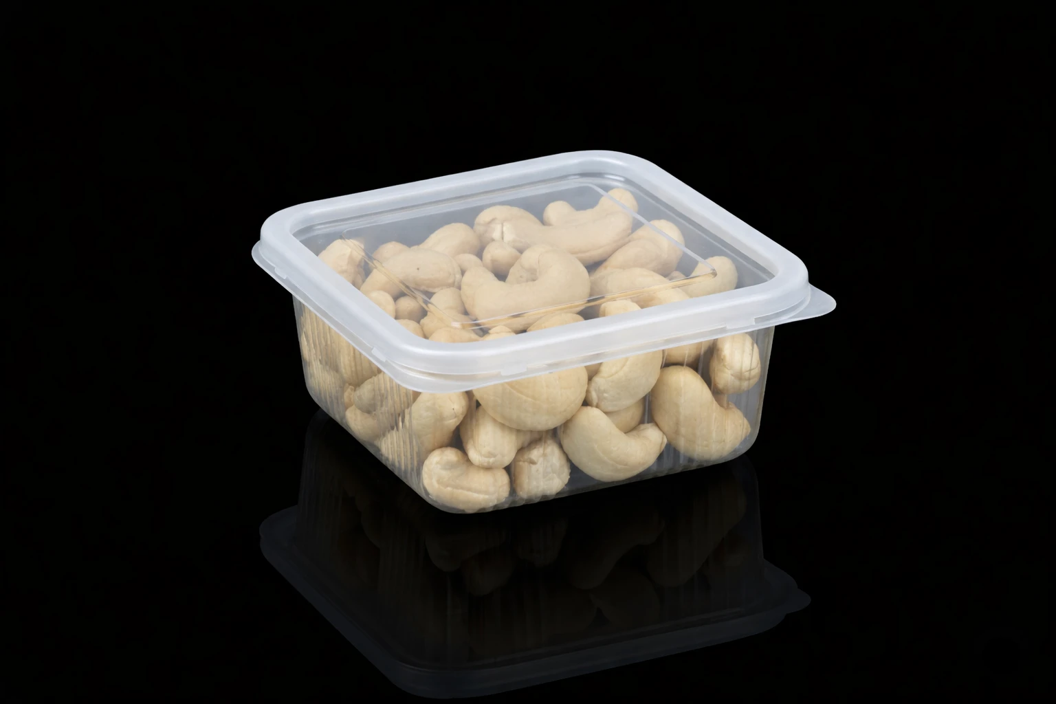 Hinged box 250ml filled