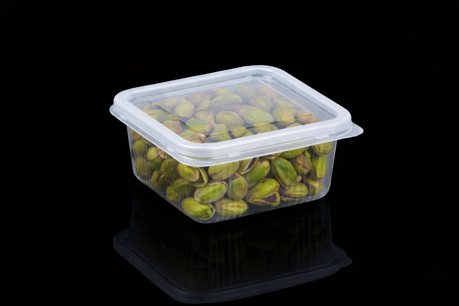 Hinged box 500ml filled