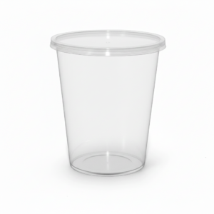 Alternative view of 1000 ML Round Container