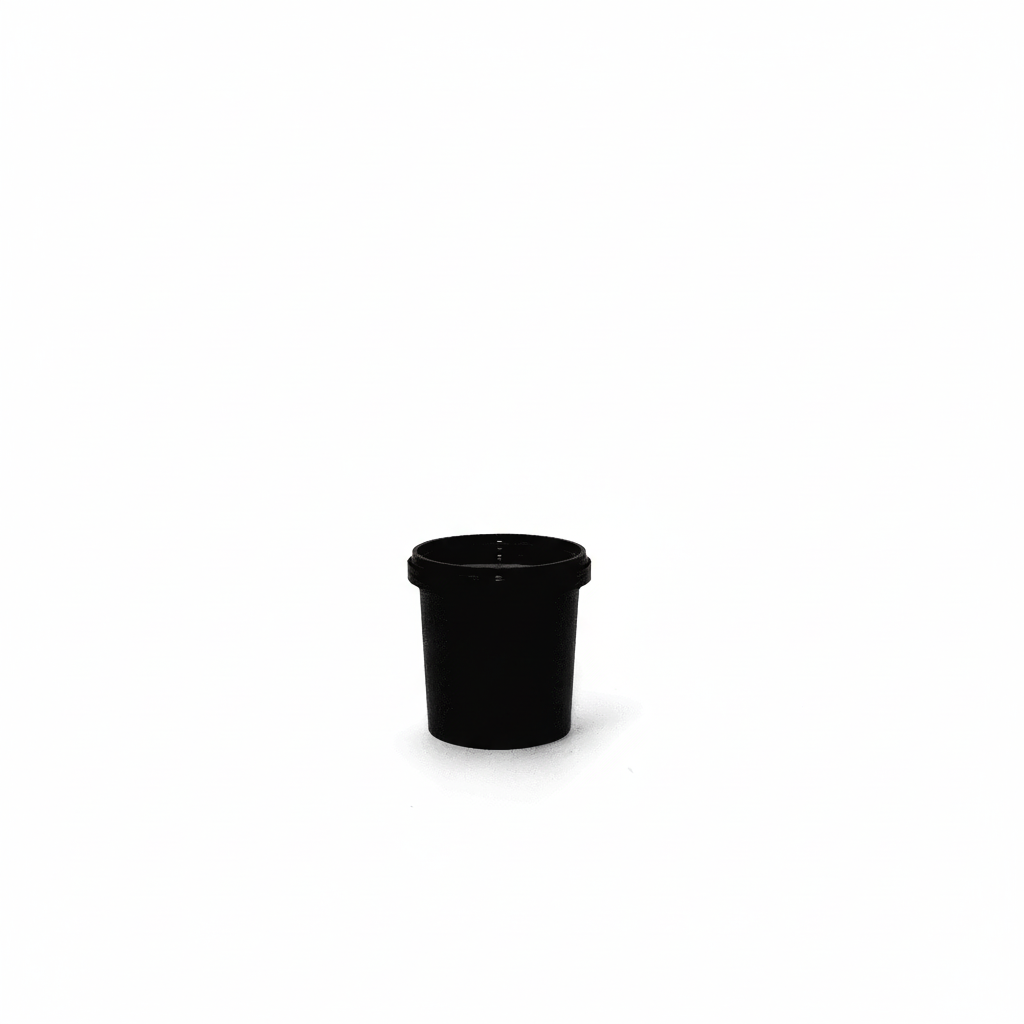 125PF ML Round Container